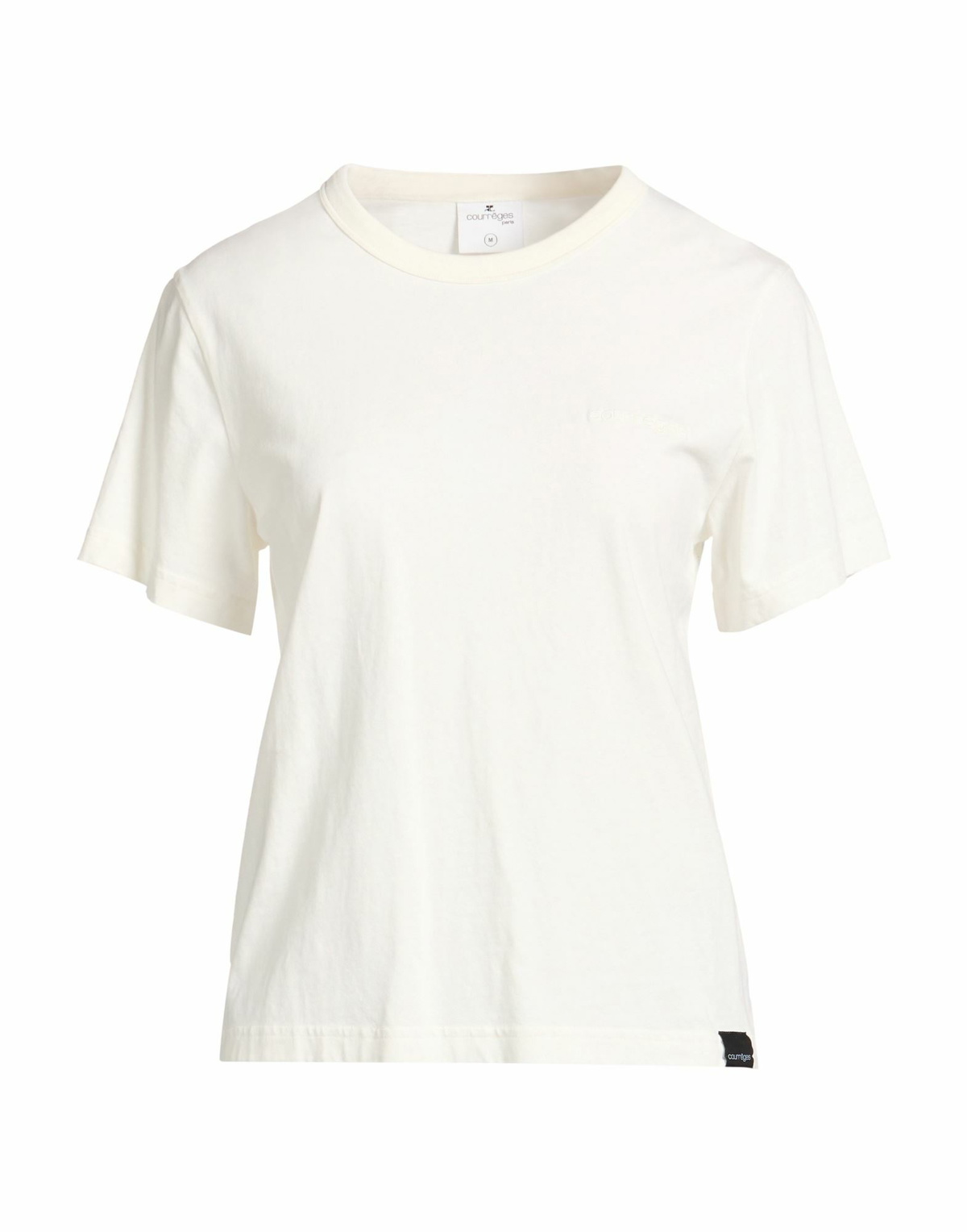 Courrèges Womens T-shirt in White