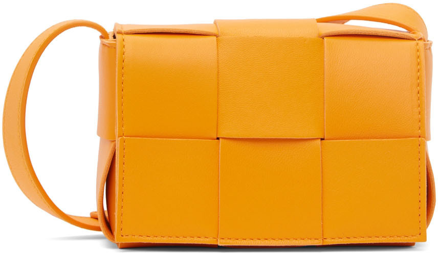 Bottega Veneta Orange Mini Cassette Bag Bottega Veneta