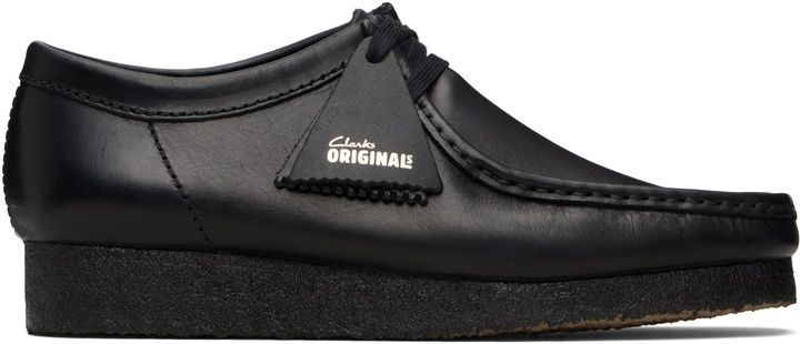 Photo: Clarks Originals Black Wallabee Derbys
