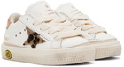 Golden Goose Baby White May Sneakers