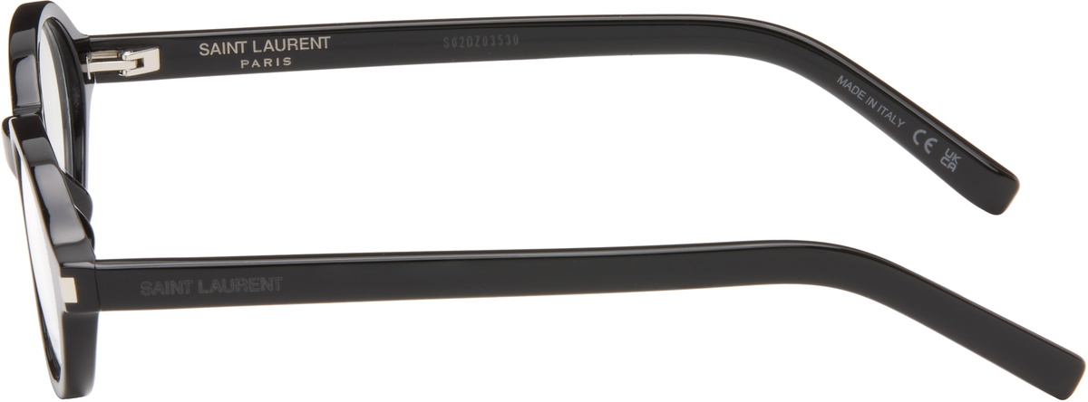 Saint Laurent Black SL 751 Jeanne Round Oval Glasses
