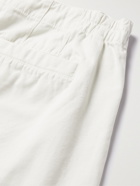 ORLEBAR BROWN - Canton Cotton and Linen-Blend Shorts - White