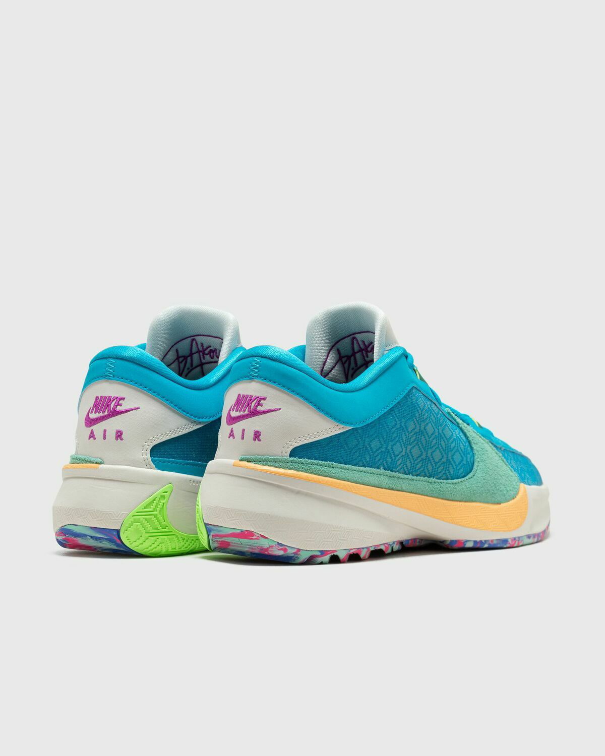 NIKE ☆ Zoom Freak 5 ‘Greece x Nigeria’ Nike Zoom Freak 5 'greece X Nigeria' Blue Basketball/High