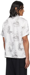 Coperni White Printed Shirt
