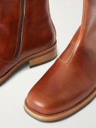 Our Legacy - Camion Glossed-Leather Boots - Brown