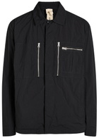 Ten C Crinkled Overshirt Leopard