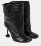 Loewe Toy Panta 90 leather ankle boots