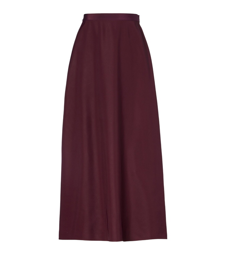 Photo: Fforme Carina satin maxi skirt