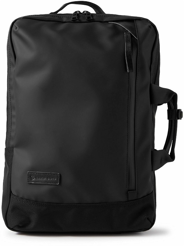 Photo: Master-Piece - Leather-Trimmed Nylon Backpack