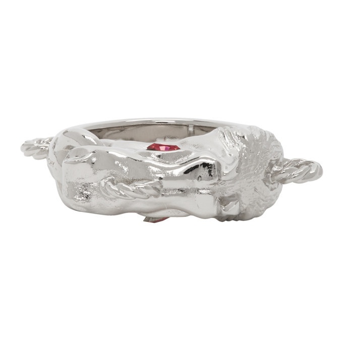 Photo: Givenchy Silver Horse Head Ring