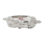 Givenchy Silver Horse Head Ring