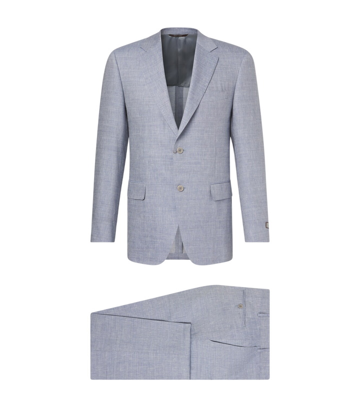 Photo: Canali Linen and wool suit