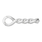 Bottega Veneta Silver Twist Pin