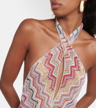 Missoni Mare Zig Zag lamé jumpsuit
