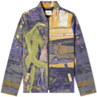 Folk All Over Print Jacket