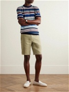 Paul Smith - Straight-Leg Linen Shorts - Brown