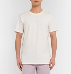 Onia - Johnny Printed Cotton-Blend Jersey T-Shirt - Men - White