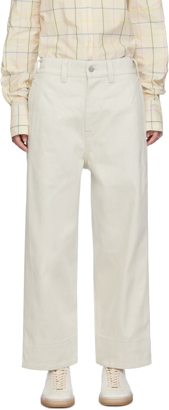 Photo: Toogood Off-White 'The Baker' Jeans