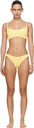 Hunza G Yellow Phoebe Underband Bikini