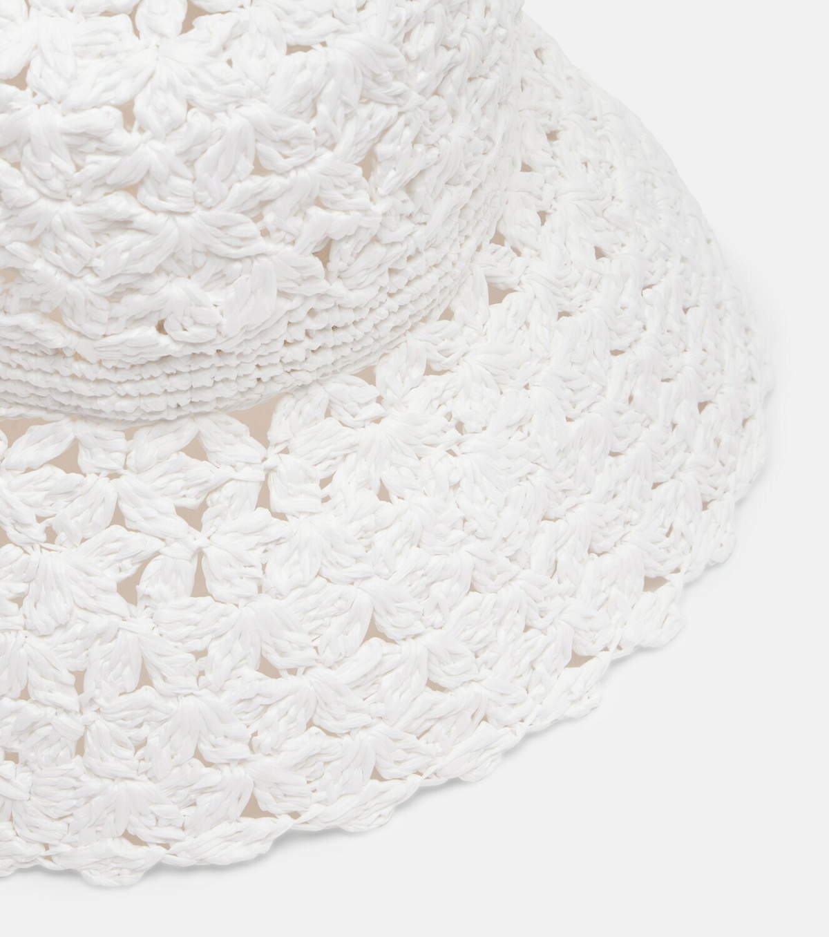 Aquazzura Crochet bucket hat