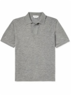 Gabriela Hearst - Stendhal Merino Wool Polo Shirt - Gray