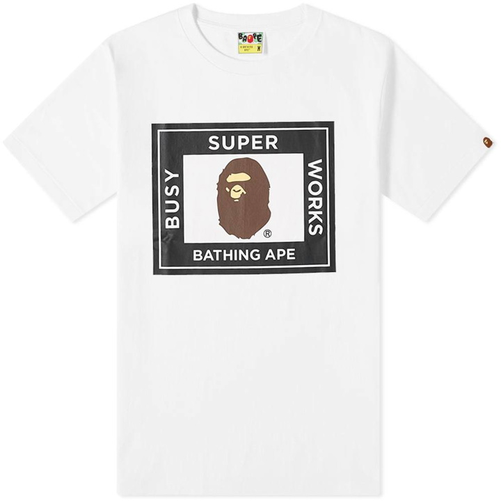 Photo: A Bathing Ape Super Busy Works Tee