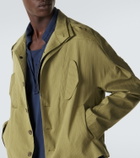 Kiko Kostadinov Egreta stiped cotton-blend jacket