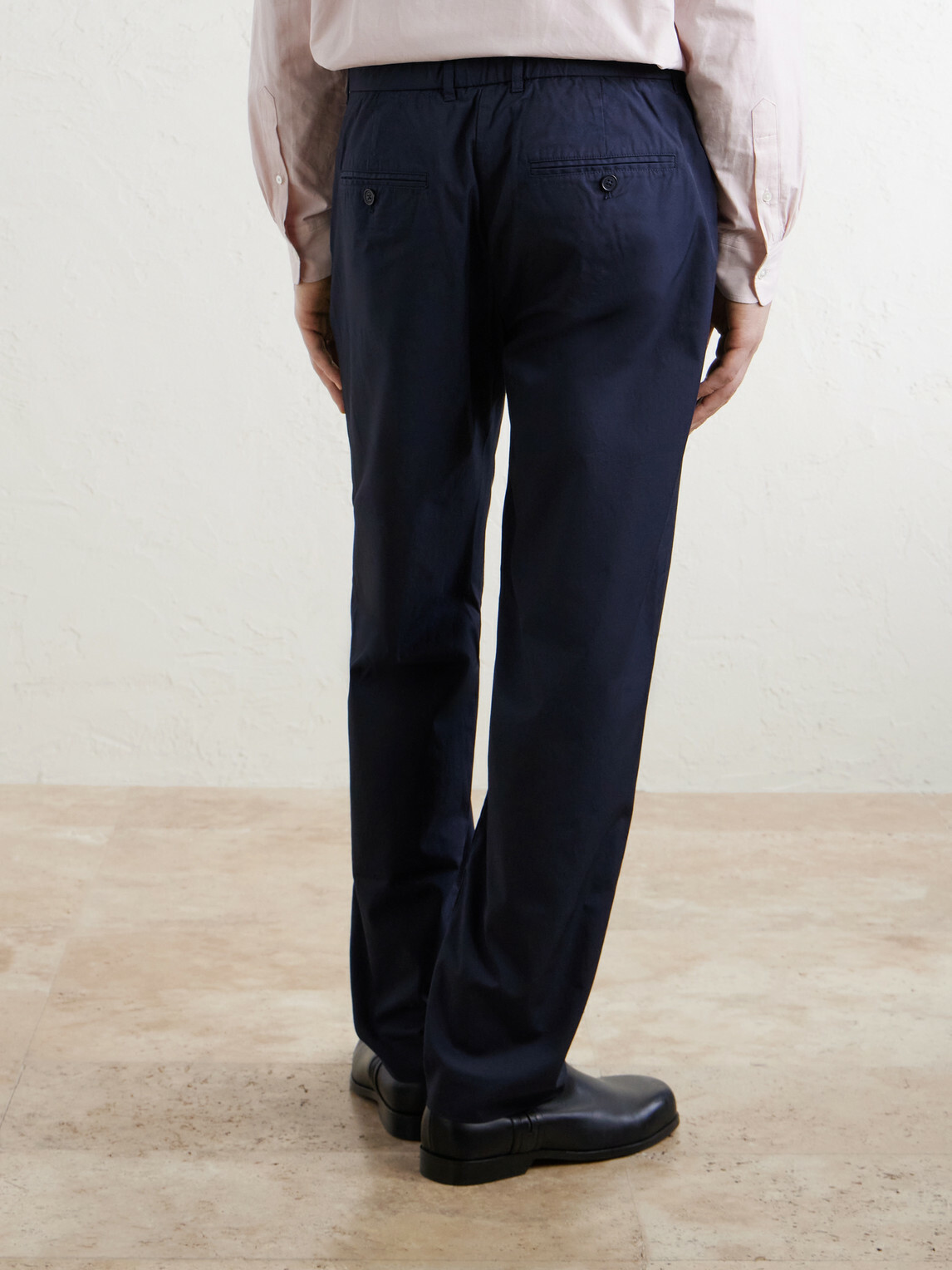 NN07 - Brendan 10042 Straight-Leg Organic Cotton-Blend Chino - Blue