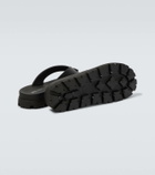 Prada Logo thong sandals