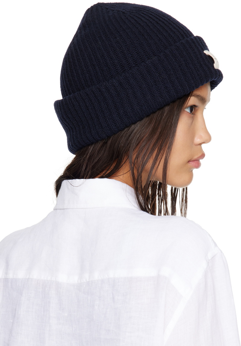 A.P.C. Navy James Beanie