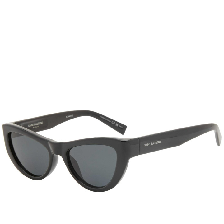 Photo: Saint Laurent Sunglasses Women's Saint Laurent SL 676 Sunglasses in Black 