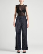 Mugler Womens Jeans in Blue