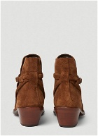 Ratched 45 Suede Ankle Boots in Brown