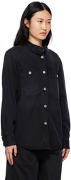 Isabel Marant Black Talbot Denim Jacket