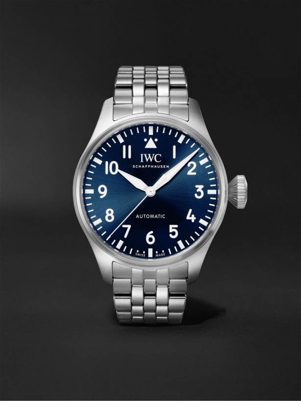 Photo: IWC Schaffhausen - Big Pilot's Automatic 43mm Stainless Steel Watch, Ref. No. IW329304