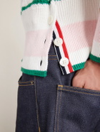 Thom Browne - Striped Cotton Cardigan - Multi