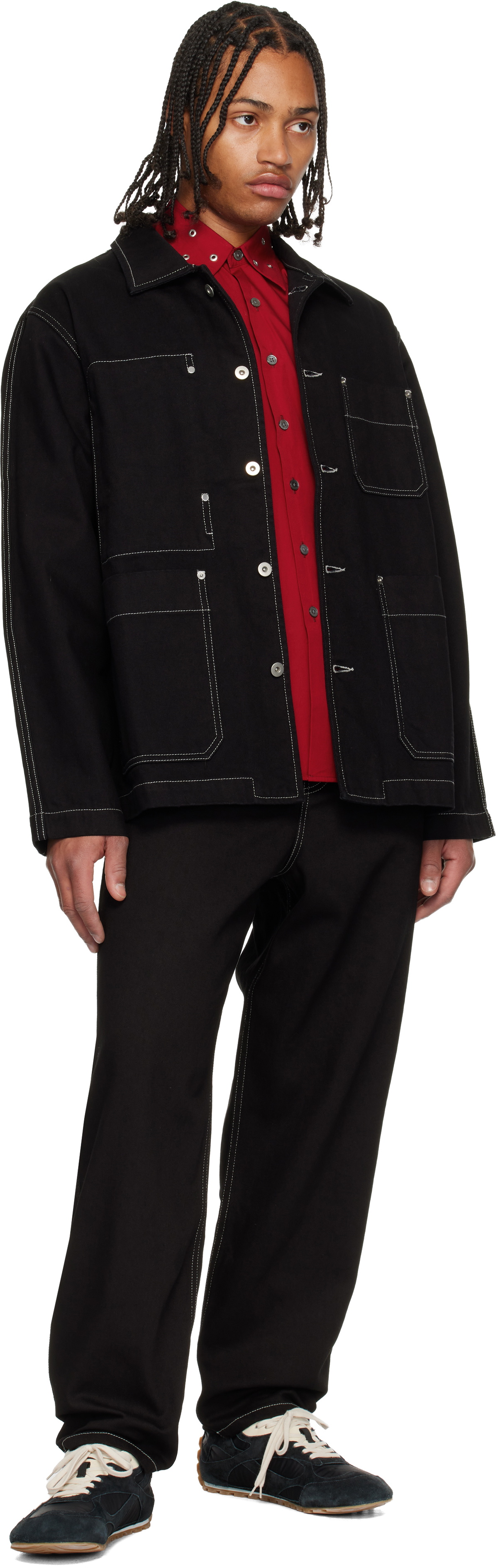CASEY CASEY Black Leo Jeans