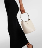 Alaïa Ring Medium leather bucket bag