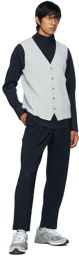 Homme Plissé Issey Miyake Grey Basics Button Vest