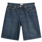 Closed Women's Rigid Denim Shorts in Dark Blue