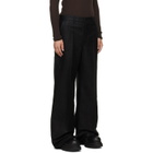 Rick Owens Black Tower Work Trousers