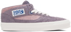 Vans Purple Og Half Cab Sneakers