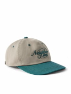 Neighborhood - Two-Tone Logo-Embroidered Twill Baseball Cap