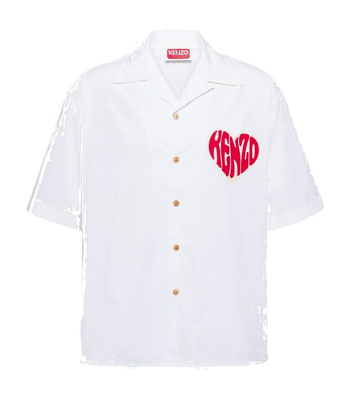 Photo: Kenzo Logo cotton shirt