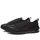 Nike Men's Air Max 97 NB Sneakers in Black/Red/White