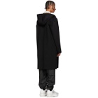 Fendi Reversible Black Wool Forever Fendi Coat