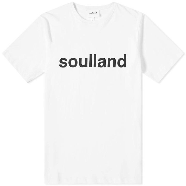 Photo: Soulland Logic Logo Tee White