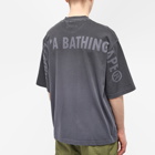AAPE Men's Washed By Bathing T-Shirt in Grey