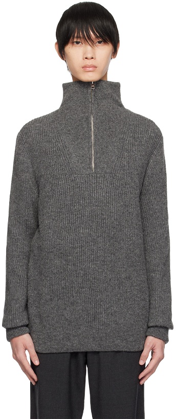 Photo: NORSE PROJECTS Gray Arild Sweater