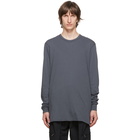 11 by Boris Bidjan Saberi Blue Cotton Dye T-Shirt